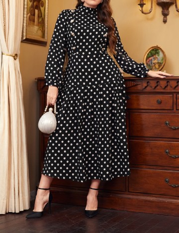 
						Rochie medie SHEIN CURVE, negru