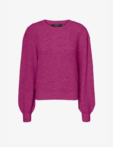 Pulover Vero Moda, fucsia, M