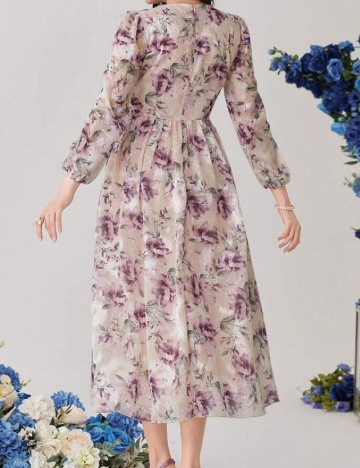 Rochie medie SHEIN, floral print