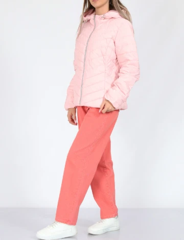 Geaca Stradivarius, roz