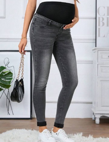 Blugi SHEIN Maternity, gri