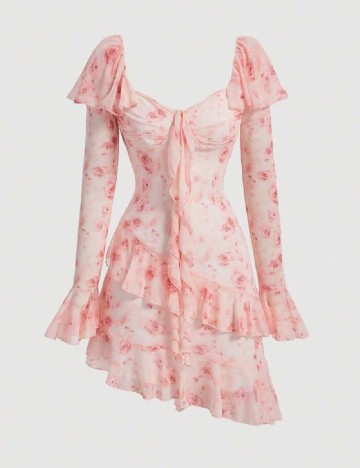 
						Rochie scurta SHEIN, roz