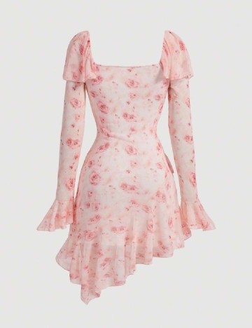 Rochie scurta SHEIN, roz