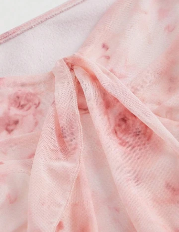 Rochie scurta SHEIN, roz