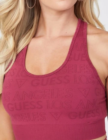 Bustiera sport Guess, magenta