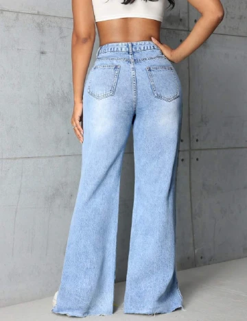 Blugi SHEIN, albastru Albastru