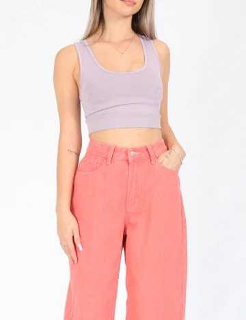 Bustiera sport Guess, mov Mov