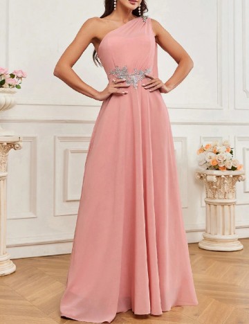 
						Rochie lunga SHEIN, roz