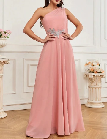 Rochie lunga SHEIN, roz