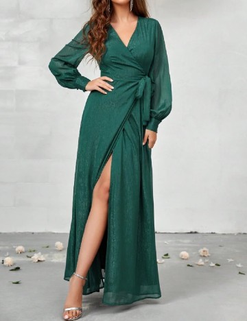 
						Rochie lunga SHEIN, verde