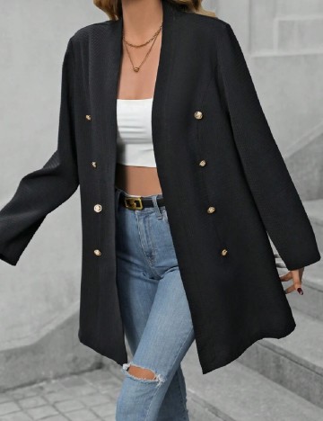 Blazer SHEIN, negru