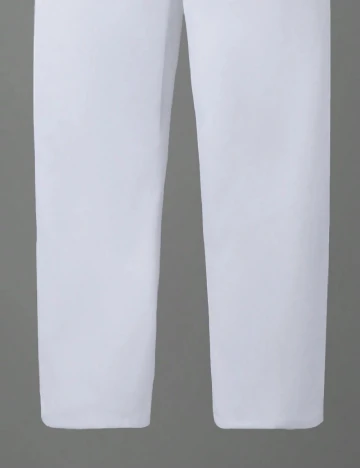 Pantaloni Shein Kids, alb