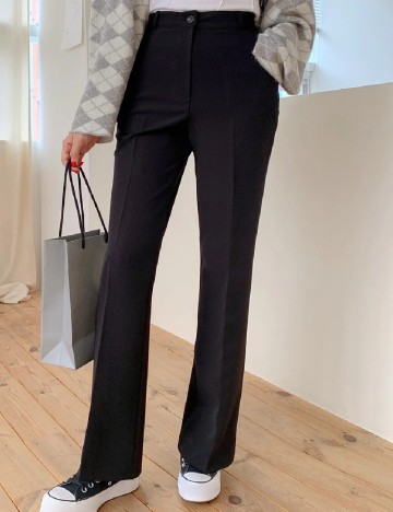 
						Pantaloni Dazy, negru