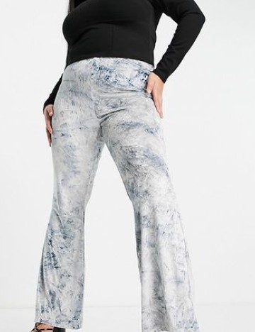 
						Pantaloni ASOS Curve, bleu