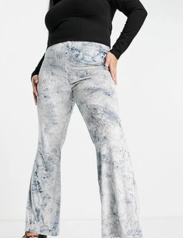 Pantaloni ASOS Curve, bleu