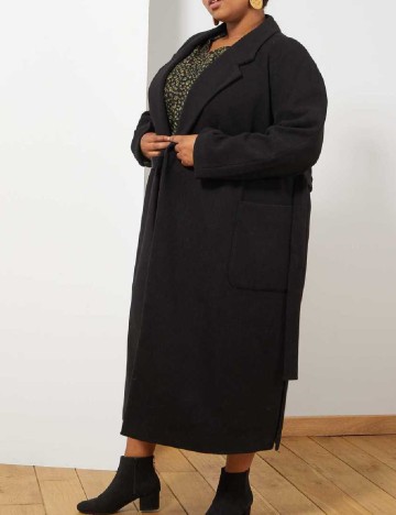 Palton Kiabi Plus Size, negru