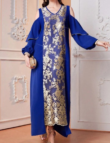 
						Rochie lunga SHEIN, albastru
