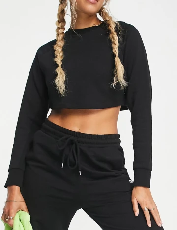 Top ASOS, negru Negru