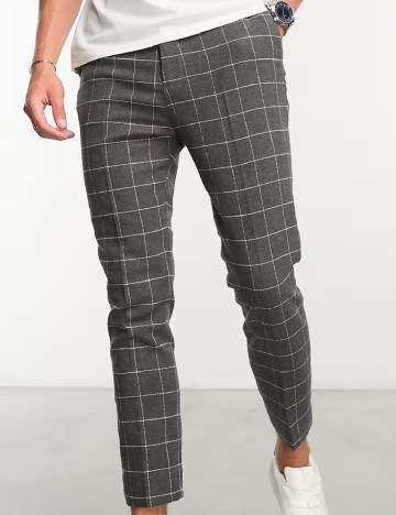 
						Pantaloni ASOS, gri