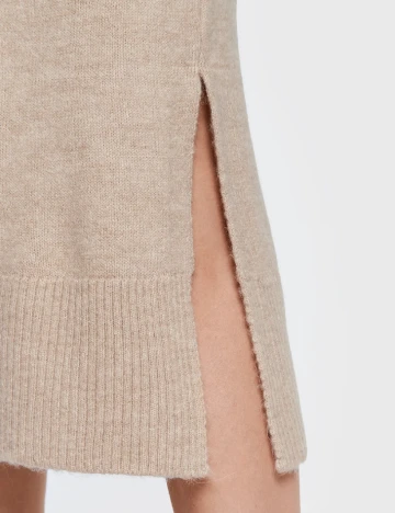 Rochie medie Only, crem Crem