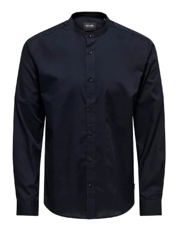 Camasa Only, bleumarin inchis Albastru