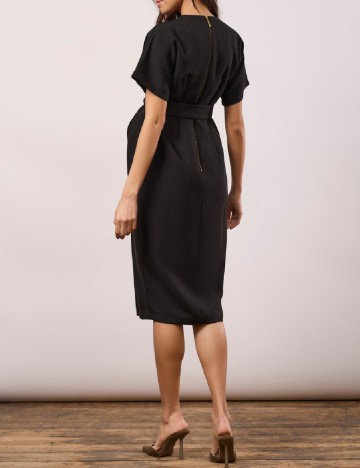 Rochie medie Closet London Maternity, negru