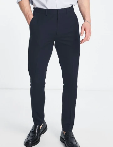 Pantaloni ASOS, bleumarin