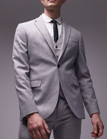 
						Sacou Topman, gri