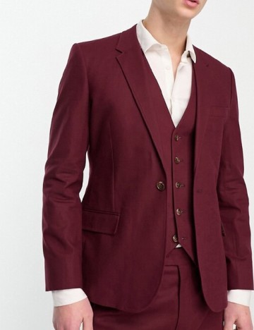 
						Sacou ASOS, rosu