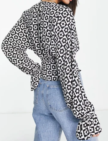 Top ASOS, negru