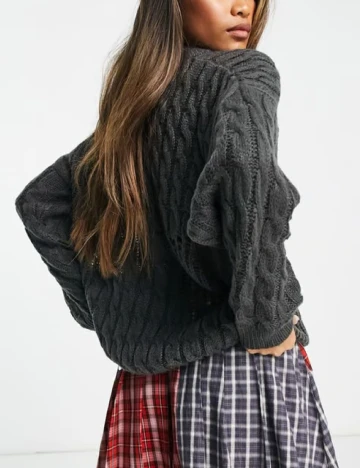 Pulover ASOS, gri