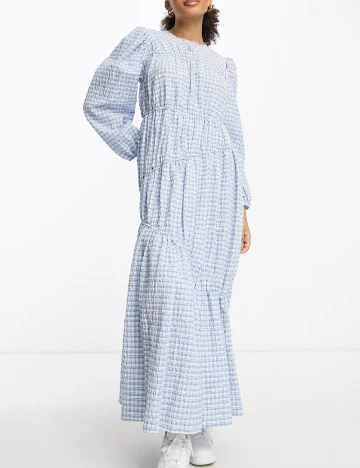 Rochie lunga ASOS, albastru