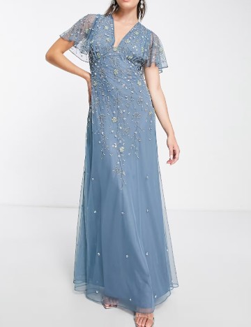 
						Rochie lunga ASOS, albastru