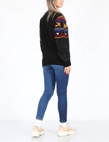 Pulover Threadbare, negru