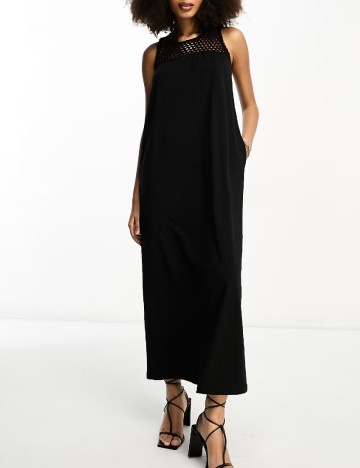 
						Rochie lunga ASOS, negru