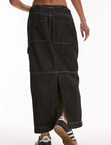 Fusta Top Shop, negru