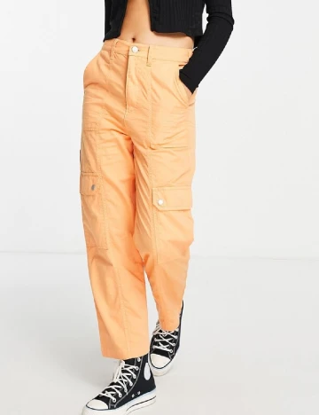 Pantaloni Miss Selfridge, portocaliu