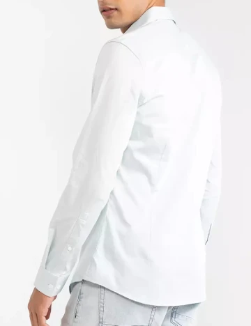Camasa ASOS, bleu Albastru