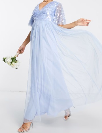 
						Rochie lunga Maya Deluxe, albastru
