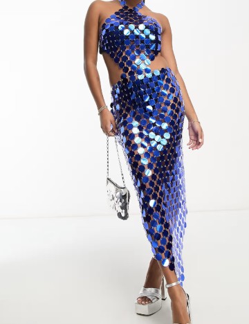 
						Rochie medie SIMMI, albastru