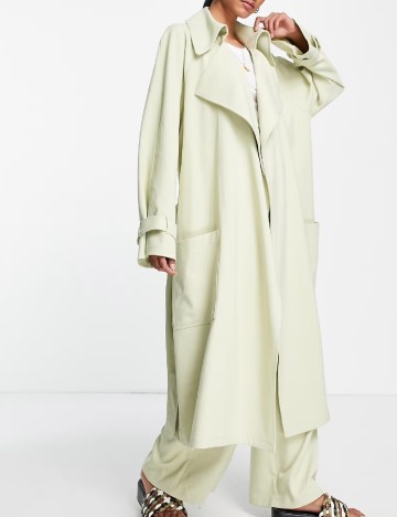 Palton Top Shop, verde
