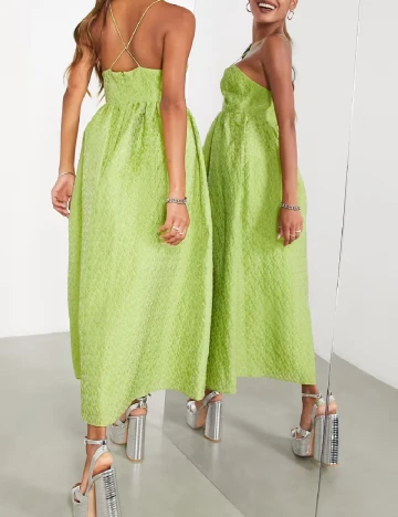 Rochie lunga ASOS, verde