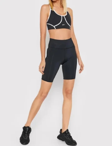 Bustiera sport Reebok, negru Negru