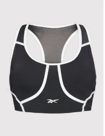 Bustiera sport Reebok, negru Negru