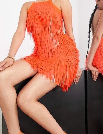 
						Rochie scurta ASOS, portocaliu