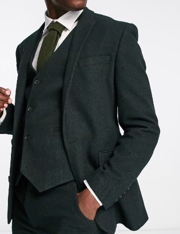 
						Sacou ASOS, verde