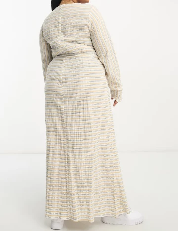 Rochie lunga ASOS Curve, mix culori