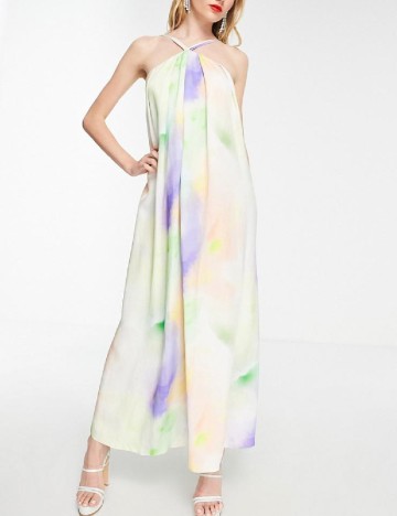 
						Rochie lunga ASOS, mix culori