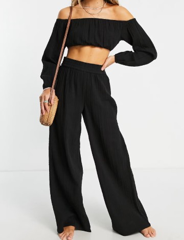 
						Pantaloni ASOS, negru