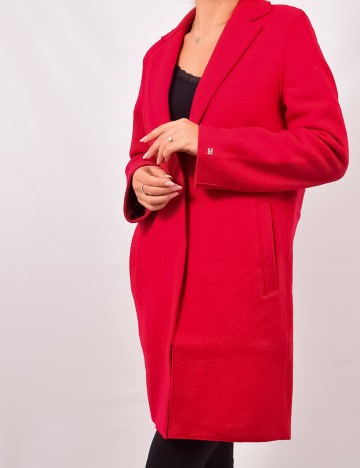 Palton Tommy Hilfiger, rosu, S